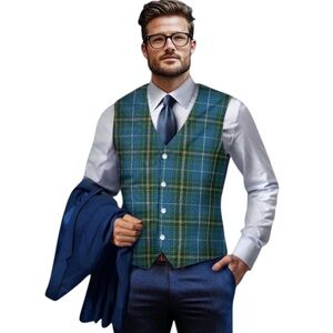 Vintage Nova Scotia Tartan Vest